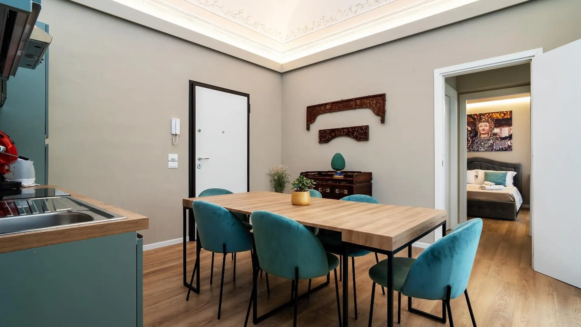 Апартаменты Trilocale Don Carlo 2 Double Rooms 2 Bathrooms Катания Италия